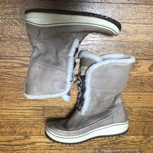 ecco trace snow boot
